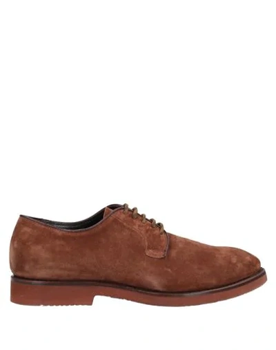 Shop Antonio Maurizi Laced Shoes In Brown