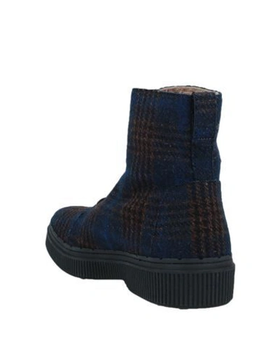 Tod's Ankle Boots In Blue