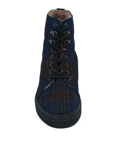 Tod's Ankle Boots In Blue