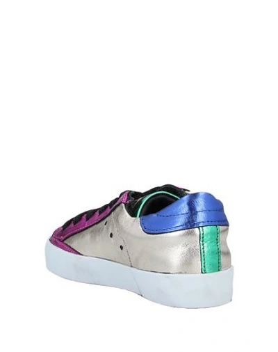 Philippe Model Sneakers In Emerald Green
