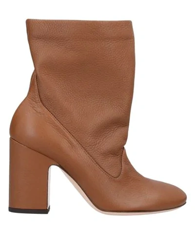 Shop Agl Attilio Giusti Leombruni Agl Woman Ankle Boots Brown Size 10 Soft Leather
