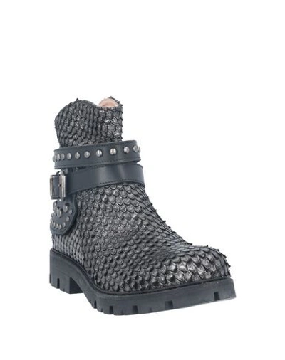 Shop Andrea Montelpare Ankle Boot In Steel Grey