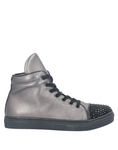 Shop Andrea Montelpare Sneakers In Lead