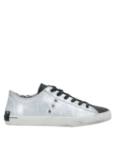 Shop Crime London Sneakers In Silver