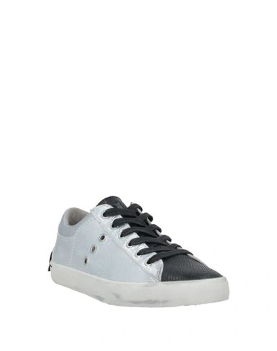 Shop Crime London Sneakers In Silver