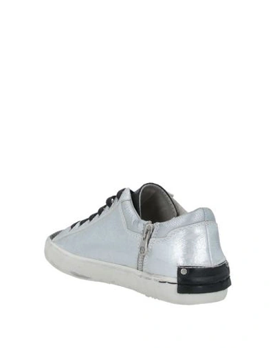 Shop Crime London Sneakers In Silver