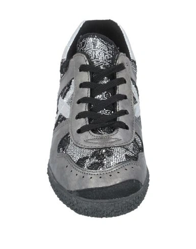 Shop Munich Sneakers In Silver