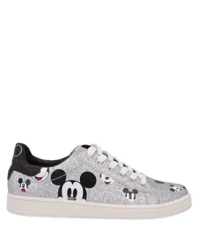Shop Moa Master Of Arts Sneakers In Silver