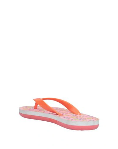 Shop Arena Toe Strap Sandals In Apricot