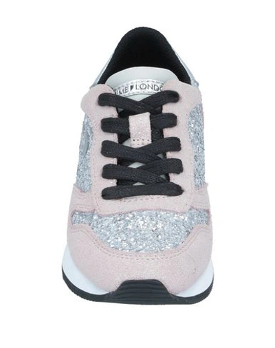 Shop Crime London Sneakers In Pale Pink