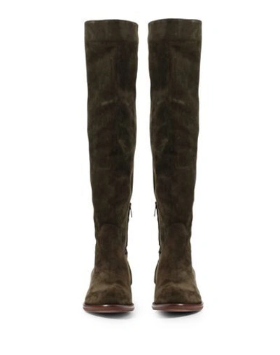 Shop 8 By Yoox Knee Boots In Dark Green