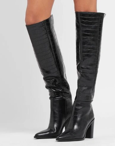 Shop 8 By Yoox Knee Boots In Black