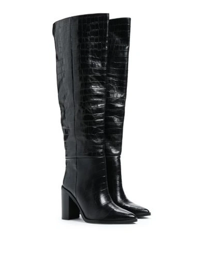 Shop 8 By Yoox Knee Boots In Black