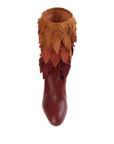 Chie Mihara Ankle Boot In Rust