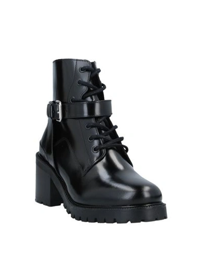 Shop Maje Ankle Boots In Black
