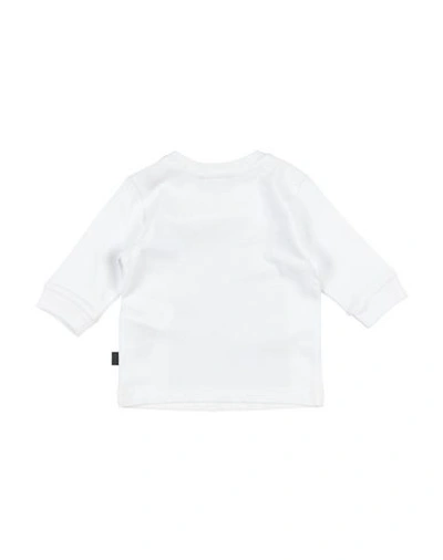 Shop Diesel Newborn Boy T-shirt White Size 3 Cotton