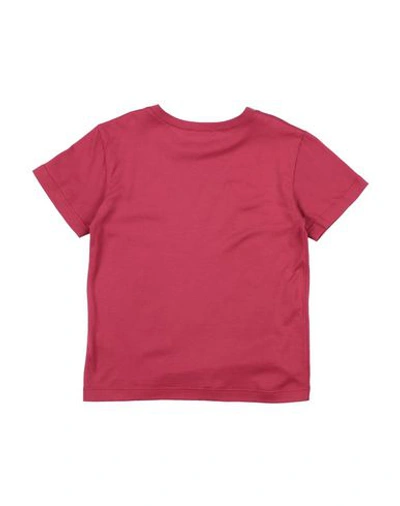 Shop Dolce & Gabbana T-shirts In Garnet