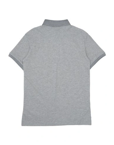 Shop Dolce & Gabbana Polo Shirts In Light Grey