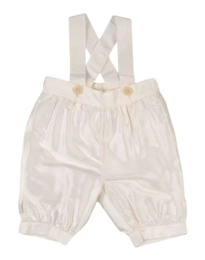 Shop Il Gufo Overall In Ivory