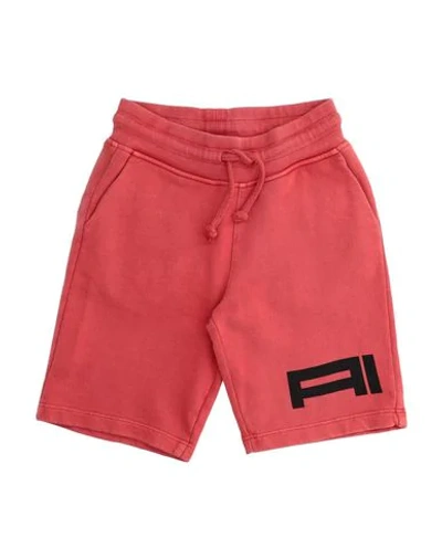 Shop Ai Riders On The Storm Bermudas In Brick Red