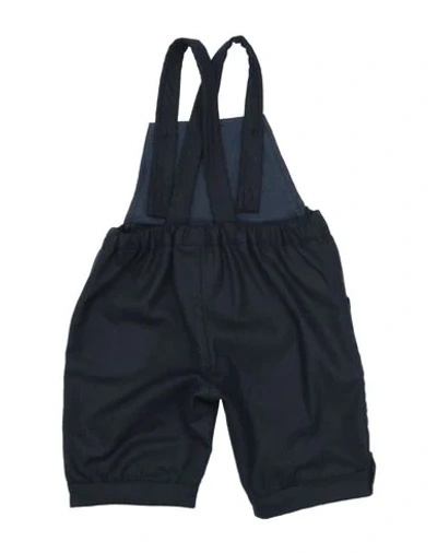 Shop Aletta Baby Overalls In Dark Blue