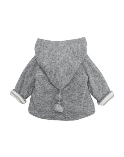 Shop Aletta Coat In Light Grey