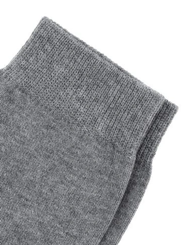 Shop Dolce & Gabbana Short Socks In Grey