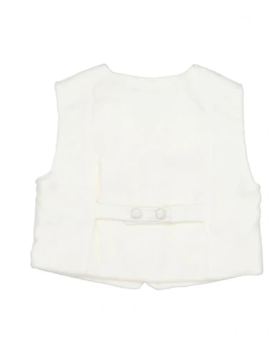 Shop Aletta Vests In Ivory