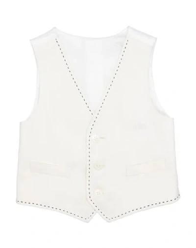 Shop Dolce & Gabbana Vest In Ivory