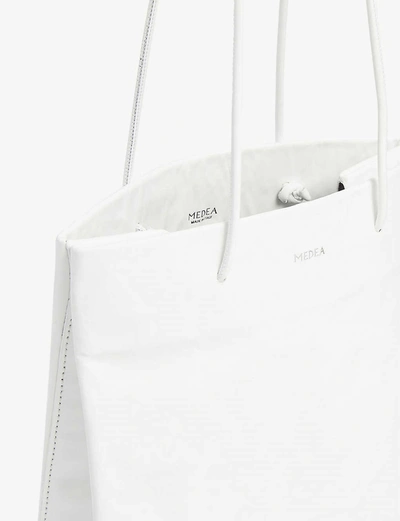 Shop Medea Tall Busted Leather Tote Bag