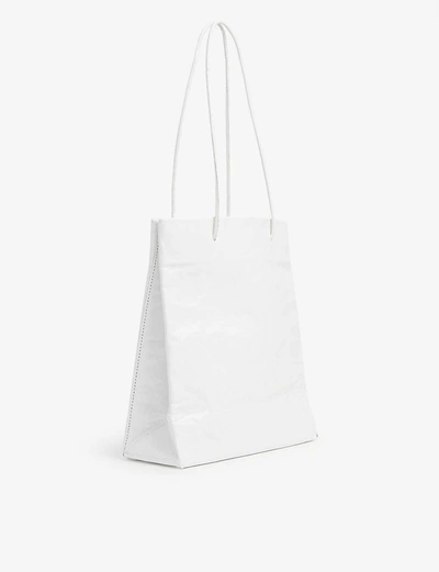 Shop Medea Tall Busted Leather Tote Bag