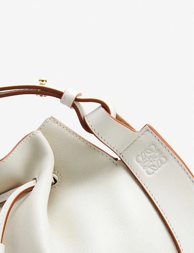 Shop Loewe Horseshoe Leather Shoulder Bag
