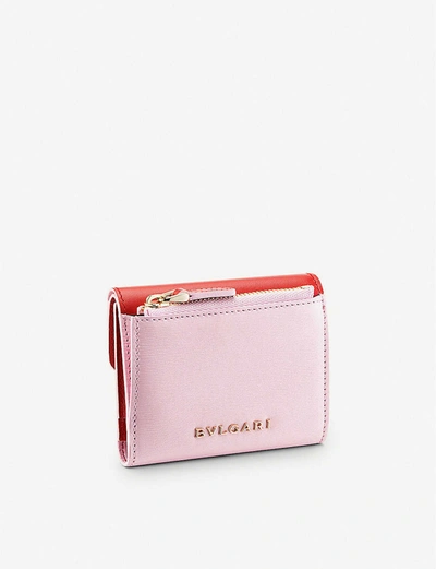 Shop Bvlgari Serpenti Forever Compact Card Holder