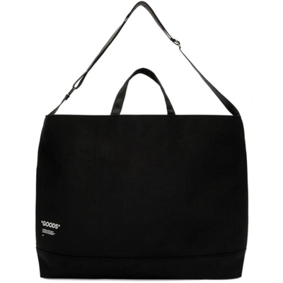 Shop Off-white Black Quote Tote In Black/white