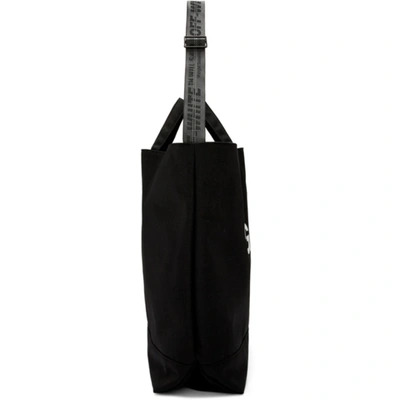 Shop Off-white Black Quote Tote In Black/white