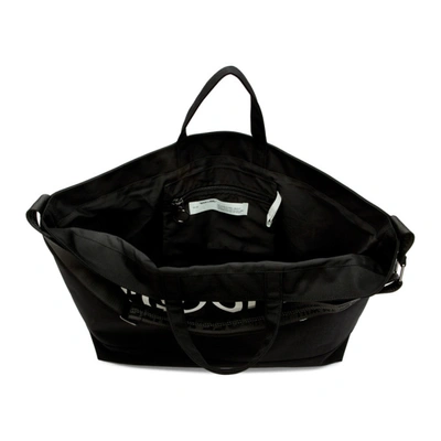 Shop Off-white Black Quote Tote In Black/white