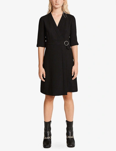 Shop Claudie Pierlot Rasima Woven Mini Dress