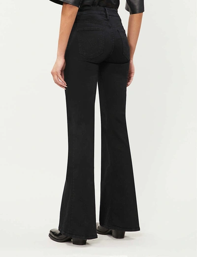 Shop Mother The Doozy Flared High-rise Jeans