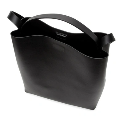 Shop Aesther Ekme Black Square Sac Tote In 101 Black