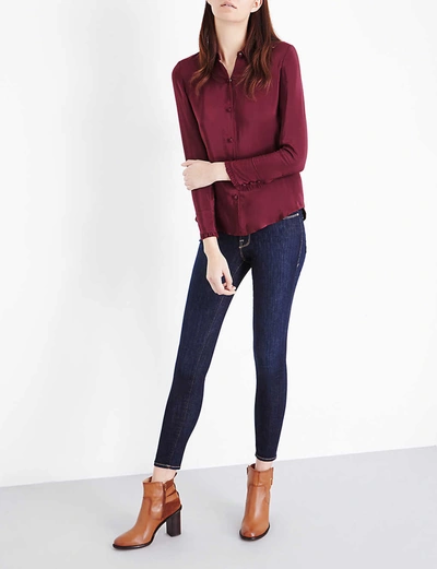 Shop Frame Le Skinny De Jeanne Skinny Mid-rise Jeans, Women's, Size: 23, Queensway