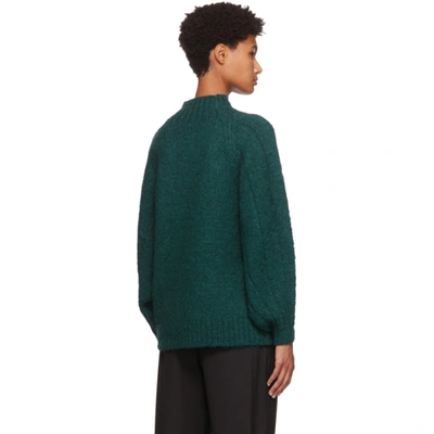 Shop 3.1 Phillip Lim / フィリップ リム 3.1 Phillip Lim Green Alpaca Sweater In Fo301 Forgn