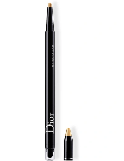 Shop Dior Show 24h Stylo Waterproof Eyeliner 0.2g In 556 Pearly Gold