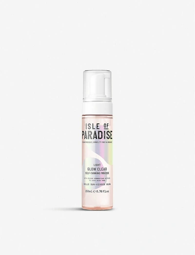 Shop Isle Of Paradise Light Glow Clear Self-tanning Mousse
