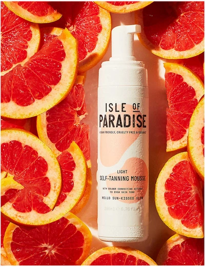 Shop Isle Of Paradise Light Self-tanning Mousse