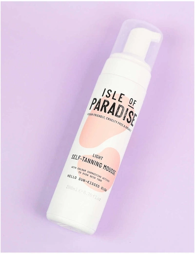 Shop Isle Of Paradise Light Self-tanning Mousse