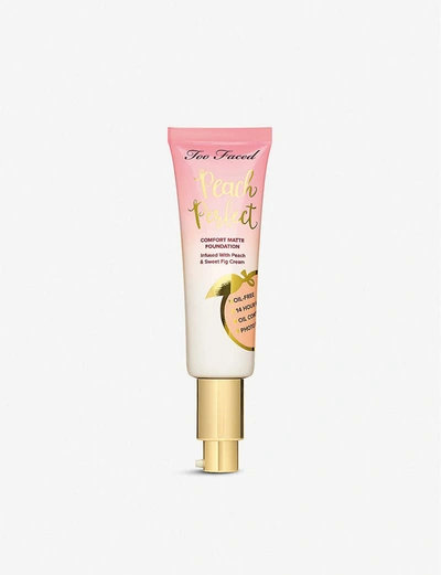 Shop Too Faced Peach Perfect Comfort Matte Liquid Foundation