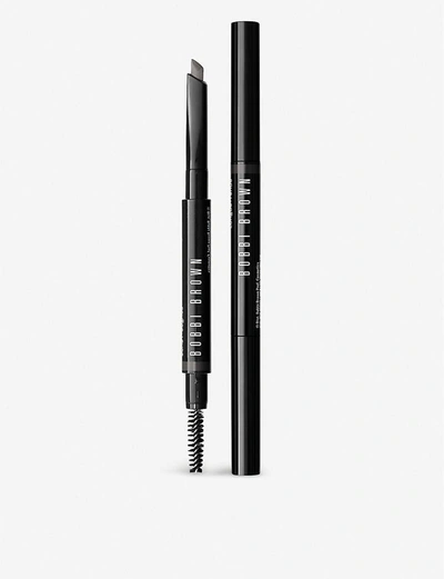 Shop Bobbi Brown Soft Black Perfectly Defined Long-wear Brow Pencil 1.15g