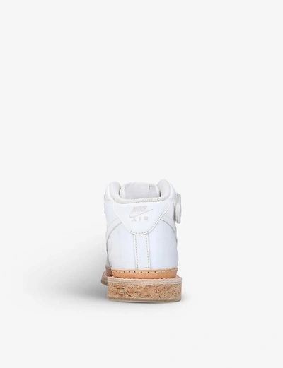 Shop Peterson Stoop Nike Air Force 1 Leather Shoes In White