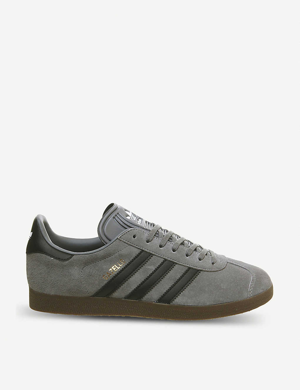 adidas grey suede trainers