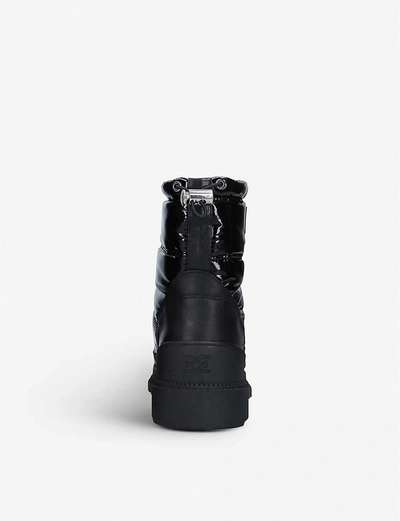 Shop Sam Edelman Carlton Logo Snow Boots In Black